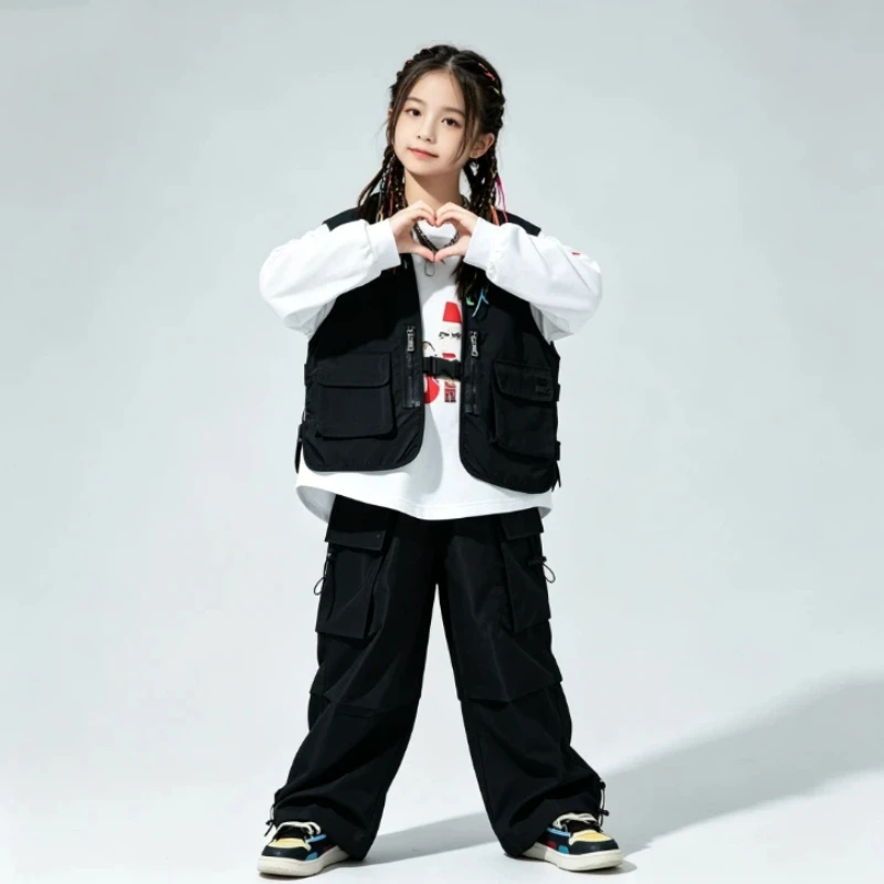 Street Fashion Outfit Girl - 스트리트 댄스 의상 소년 소녀 힙합