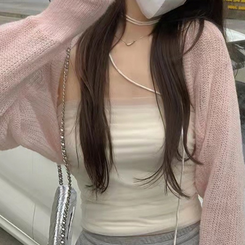 여성용 한국 스타일 카디건, 올매치 솔리드 디자인, 용 - Street Fashion China Girl 리뷰 및 가격