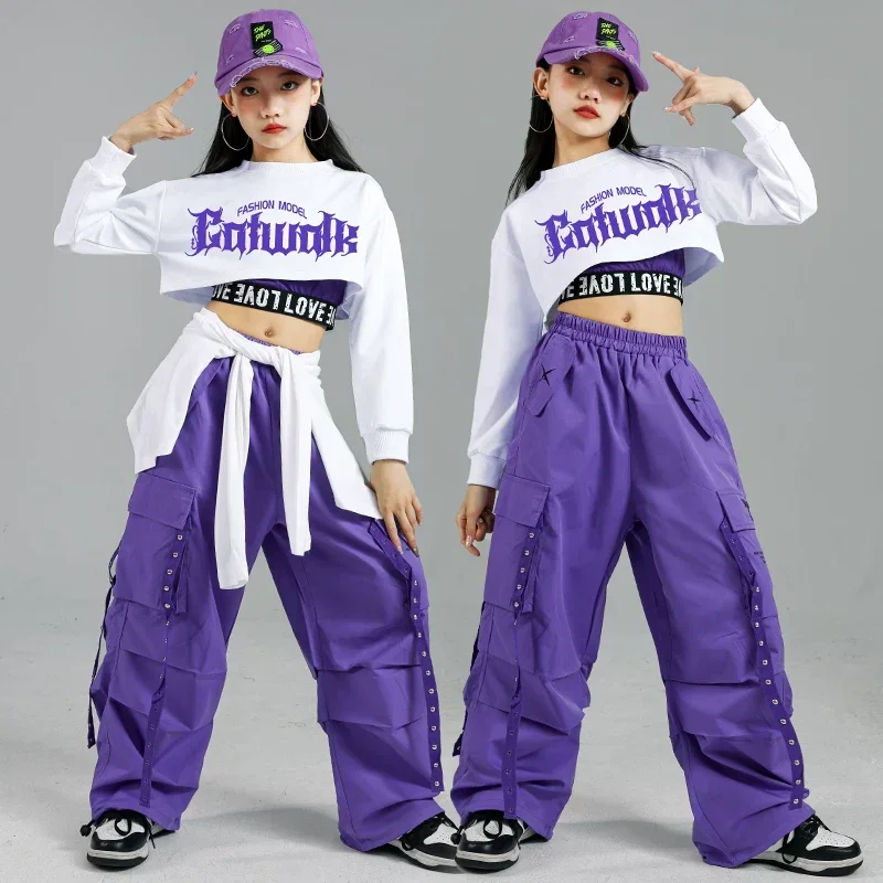 어린이 스트리트 댄스 의상 어린이 streetwear  - Street Fashion Outfit Girl 리뷰 및 가격