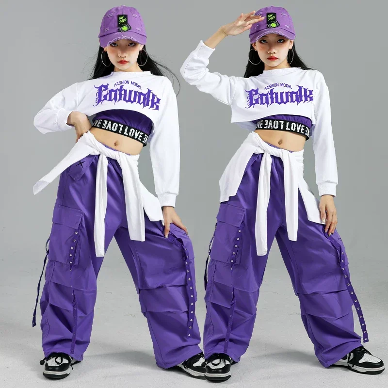 어린이 스트리트 댄스 의상 어린이 streetwear  - Street Fashion Outfit Girl 리뷰 및 가격