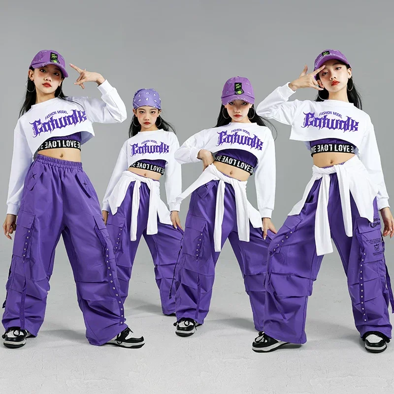 어린이 스트리트 댄스 의상 어린이 streetwear  - Street Fashion Outfit Girl 리뷰 및 가격