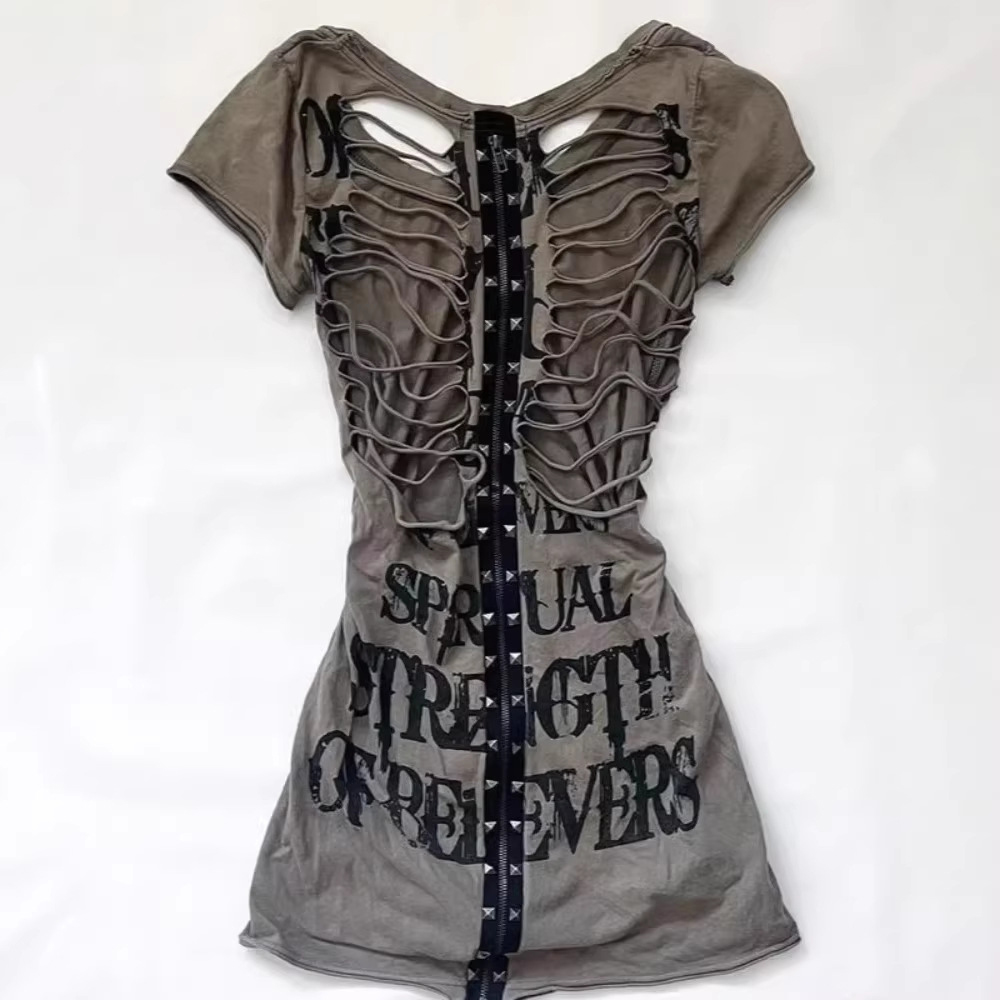 Summerjapanese Retro Hollow De - Street Fashion Y2K 리뷰 및 가격