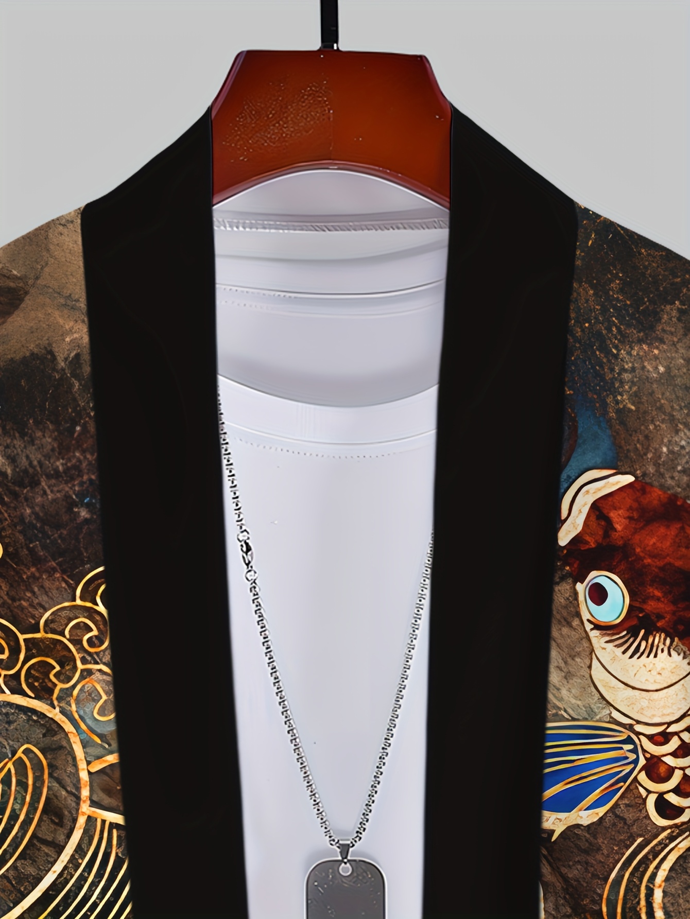 2026년 여름 남성 기모노 3D 프린트 디자인 통기성 - Street Fashion Kimono 리뷰 및 가격