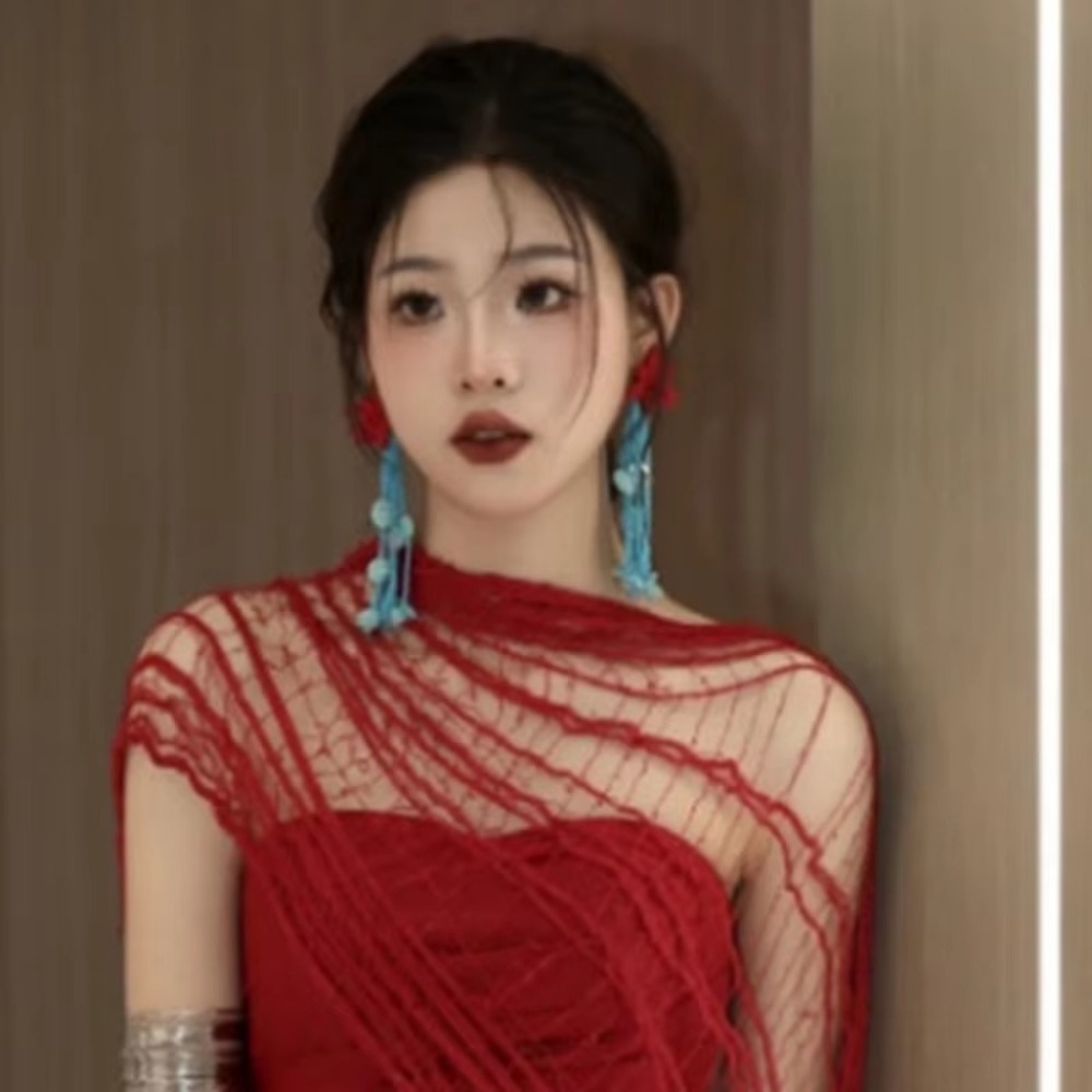 패션 고민 된 스카프 비정형 목도리 랩 여성 거리 여행 - Street Fashion Photography 리뷰 및 가격