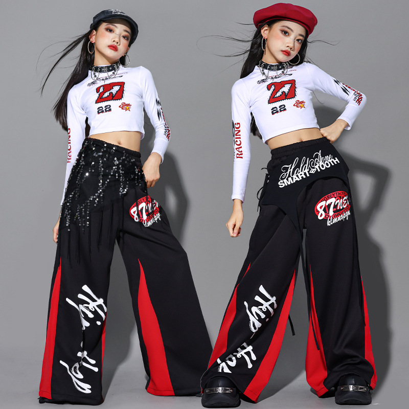 2025 재즈 댄스 의상 소녀 K팝 무대 공연 의상 크 - Street Fashion Outfit Girl 리뷰 및 가격